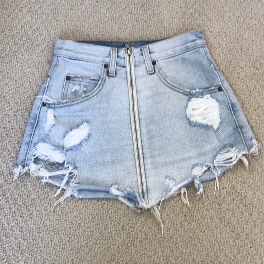 LF Carmar denim skirt